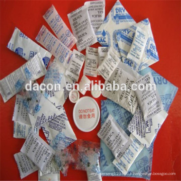 sachet déshydratant de gel de silice